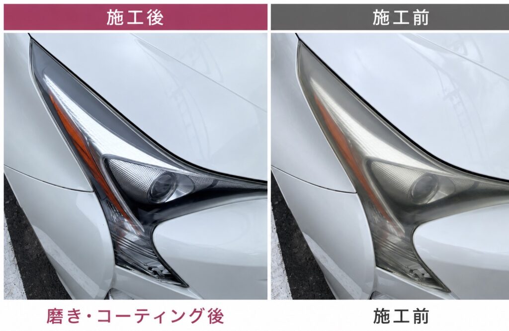 ヘッドライト 磨き方